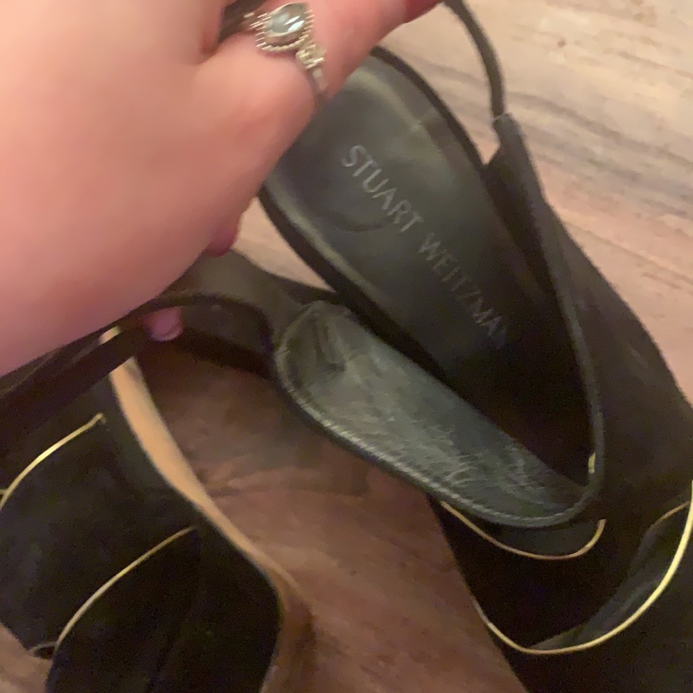 Stuart Weitzman Suede Heels - Picture 3 of 4